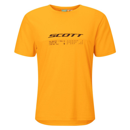 Scott Tee M's Vertic DRI SS férfi kerékpáros póló narancs gleam orange