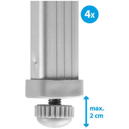 Brunner Camperking S asztal