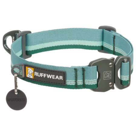 Ruffwear Top Rope™ Collar kutyanyakörv zöld River Rock Green