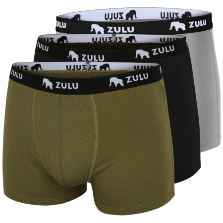 Zulu Bambus 210 4in 3-pack férfi boxer