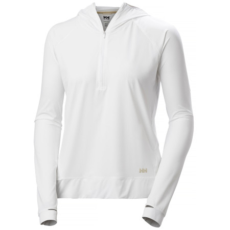 Helly Hansen W Shine Solen 1/2 Zip Hoodie női pulóver fehér 001 WHITE
