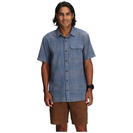 Roayal Robins Hempline Spaced S/S férfi ing