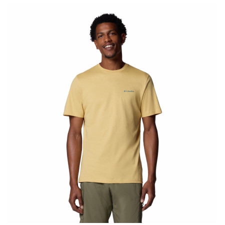 Columbia Rapid Ridge™ Back Graphic Tee II férfi póló sárga/zöld Sand Dune, Heavenly Horizons