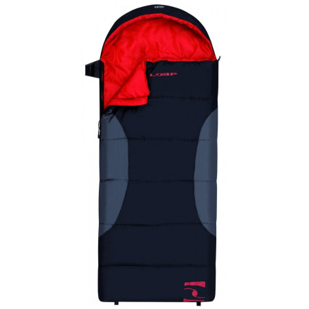 Hálózsák Loap Ricco fekete/piros