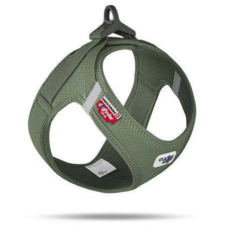 Curli Vest Clasp Air-Mesh kutyahám khaki Moss