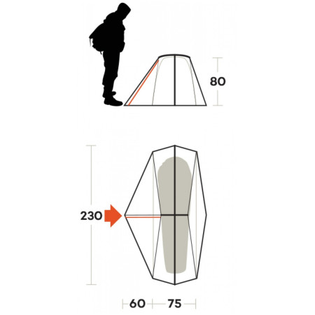 Ferrino Grit 1 sátor