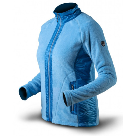 Női pulóver Trimm Flowers kék