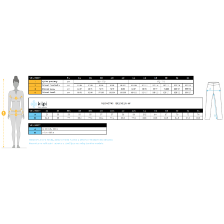 Kilpi Belvela-W (2024) női nadrág