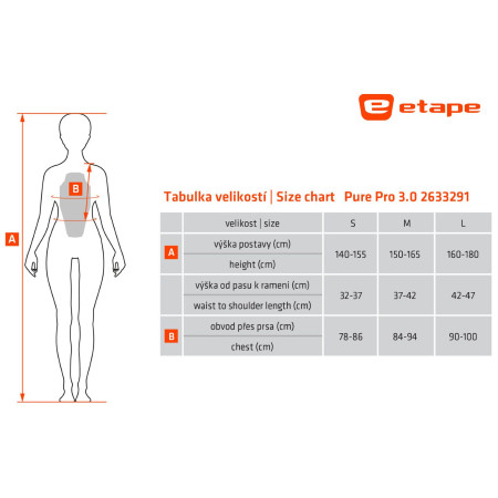 Etape Pure Pro 3.0 gerincvédő