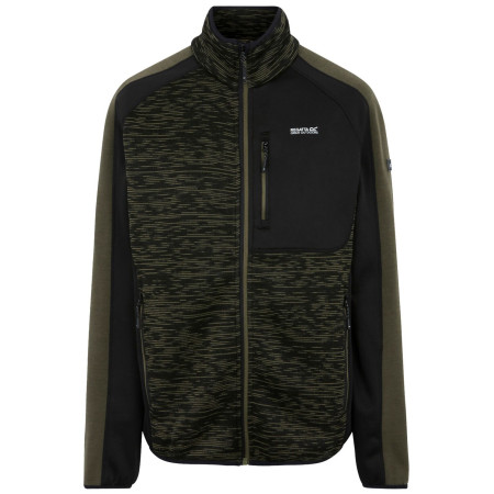 Regatta Oakar férfi pulóver zöld OliveNgt/Blk