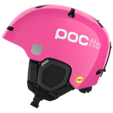 POC POCito Fornix MIPS gyerek sí bukósisak rózsaszín Fluorescent Pink