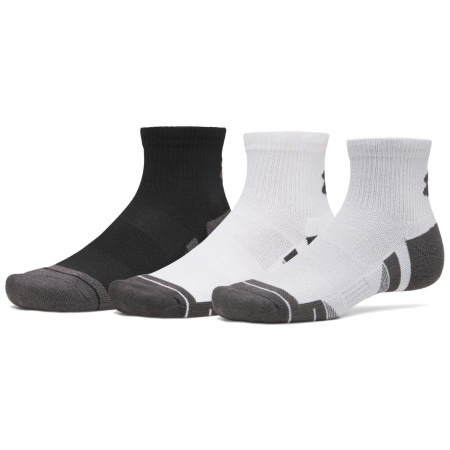 Under Armour New UA Perf Tech 3Pk Qtr zokni szett