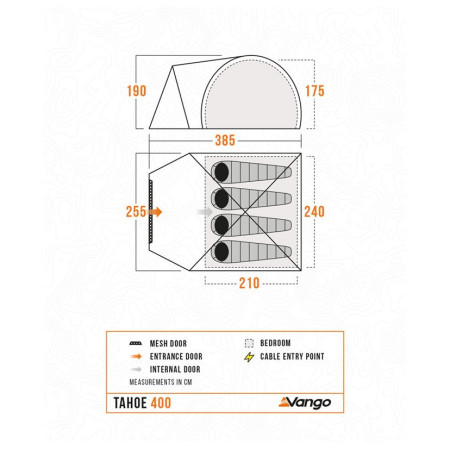 Vango Tahoe 400 sátor