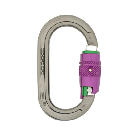 DMM Ultra O Durolock karabiner szürke