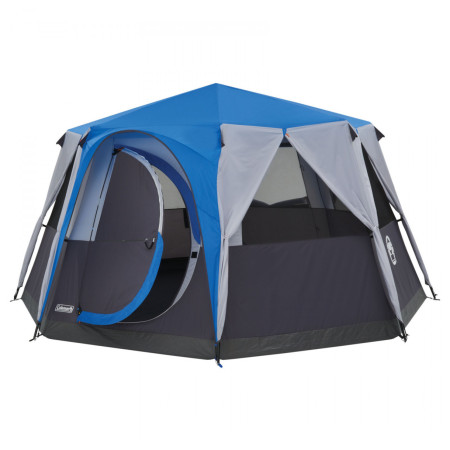 Coleman Cortes Octagon 8 Blue velký rodinný stan