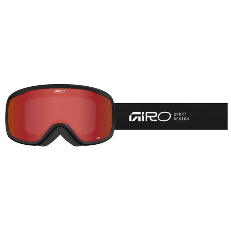 Giro Cruz Black Stacked-Amber Scarlet síszemüveg