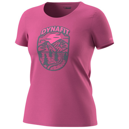 Dynafit Graphic Co W S/S Tee női póló rózsaszín 6A51 - magenta/HORIZON