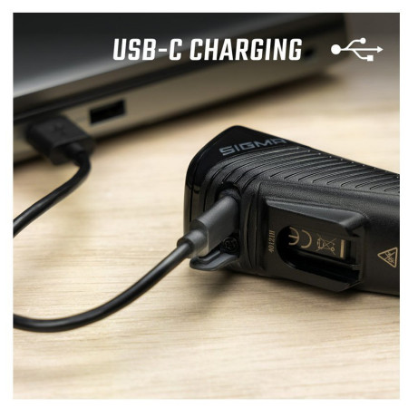 Sigma Buster 150 első lámpa