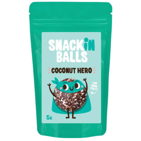 SNACKin BALLS Coconut Hero 65 g sporttáplálkozás