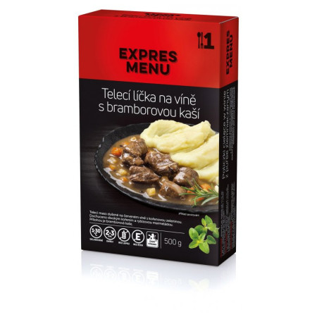 Expres menu KM Borjúhús burgonyapürével készétel