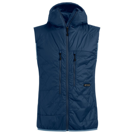 Ortovox Venet Swisswool 60 Vest férfi mellény kék Blue Nunatak