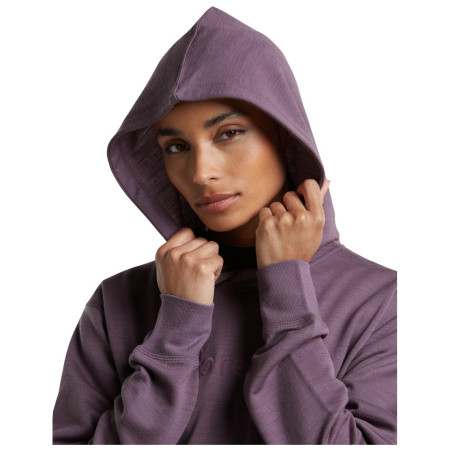 Icebreaker W Mer 360 RealFleece Elemental LS Hood női funkcionális pulóver
