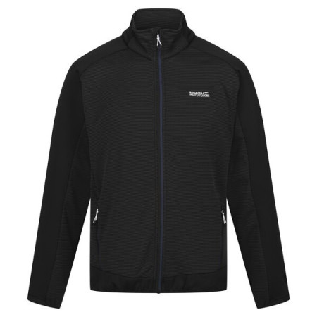 Férfi pulóver Regatta Highton FZ II fekete