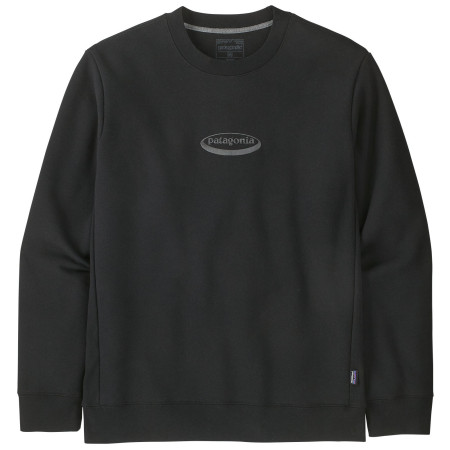 Patagonia Men's '95 Oval Logo Uprisal Crew Sweatshirt férfi pulóver fekete Black