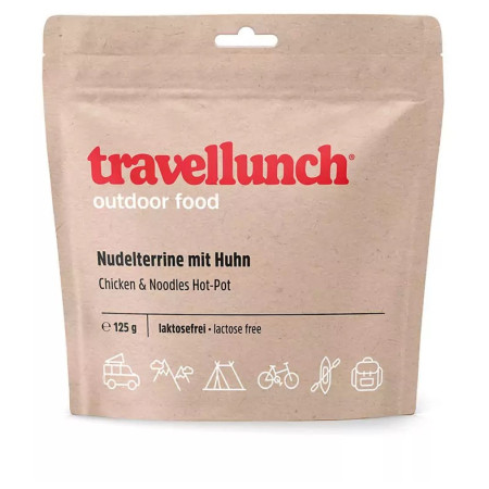 Travellunch Csirkés tészta Hot Pot 125g szárított étel