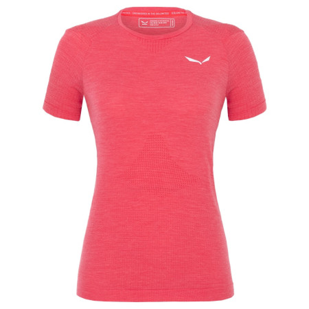 Női funkcionális felső Salewa Pedroc Amr W Seamless T-Shirt korall