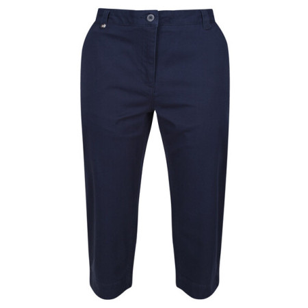 Női 3/4-es nadrág Regatta Mayaan Capri sötétkék