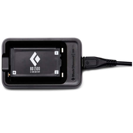 Black Diamond 1500 Battery & Charger elem fekete black