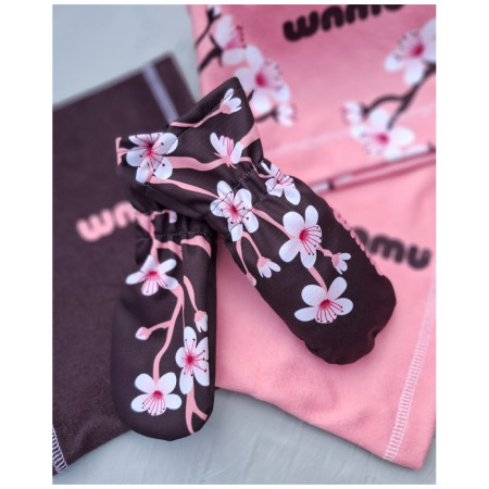 WAMU Pink gyermek softshell kesztyű