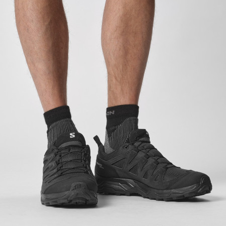 Salomon X Ward Leather Gore-Tex férfi túracipő