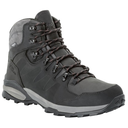 Jack Wolfskin Refugio Prime Texapore Mid M férfi túracipő fekete phantom