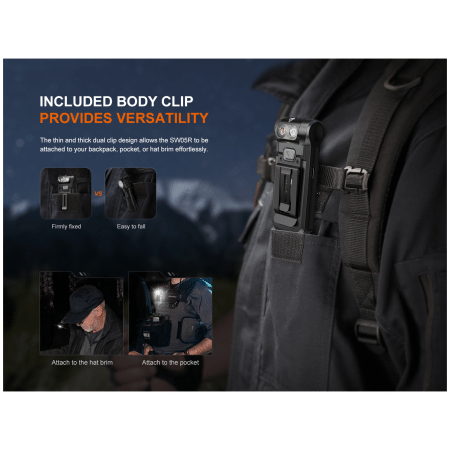 Fenix SW05R-UV zseblámpa