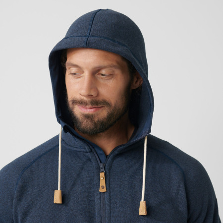 Fjällräven Övik Fleece Hoodie M férfi pulóver