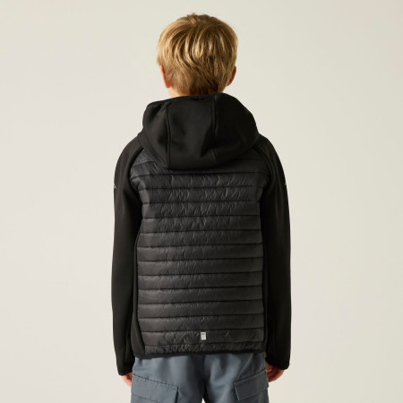 Regatta Junior Andreson Hybrid Black/Sealgr gyerek dzseki