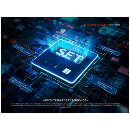 Fenix PD35R ACE elemlámpa