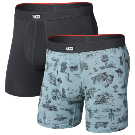 Saxx Vibe Xtra Soft Comfort Boxer Brf Fly 2Pk boxeralsó