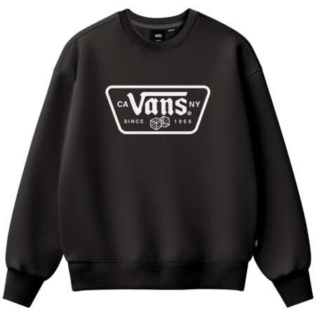 Vans Knu Patch Crew férfi pulóver fekete Black