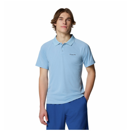 Columbia Alpine Chill™ Pro Polo férfi póló világoskék Ripple Blue
