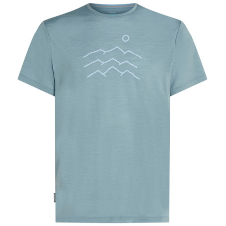 Icebreaker Merino Blend 125 Cool-Lite™ Sphere SS Tee Across the Peaks férfi funkcionális póló