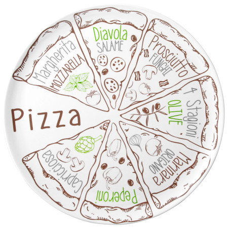 Brunner Pasta&Salad Pizza Set tányér