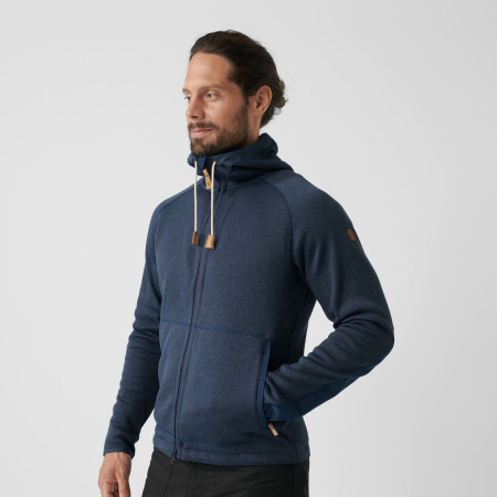 Fjällräven Övik Fleece Hoodie M férfi pulóver