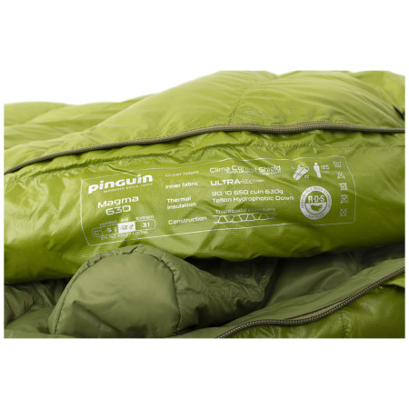 Hálózsák Pinguin Magma 630 185 cm