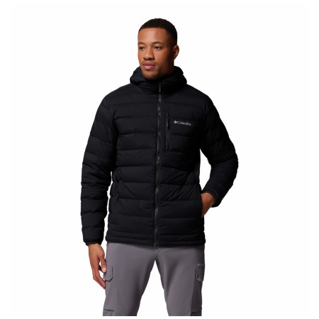 Columbia Drift Peak™ Stretch Down Hooded Jacket férfi dzseki fekete Black