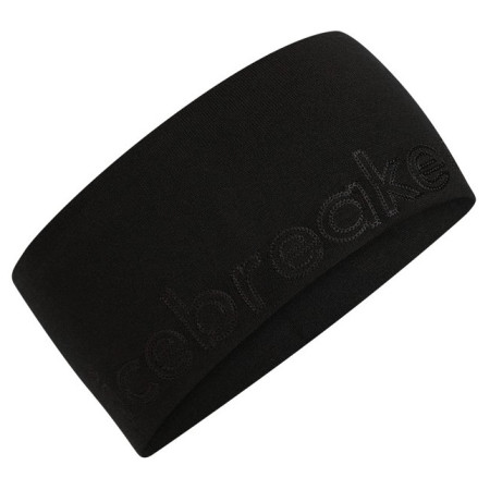 Icebreaker Unisex Mer 260 Tech Headband fejpánt fekete Black