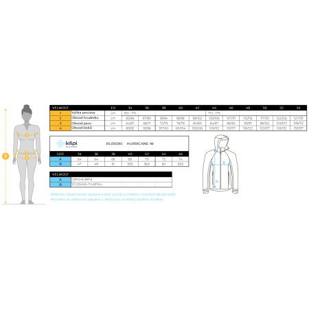 Kilpi Hurricane-W (2022) női dzseki