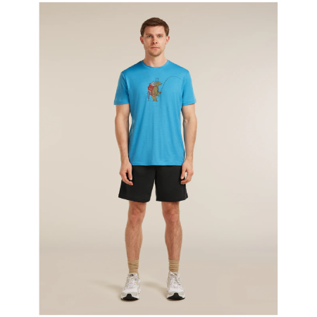 Icebreaker Merino 150 Tech Lite SS Tee Bear Catch férfi funkcionális póló